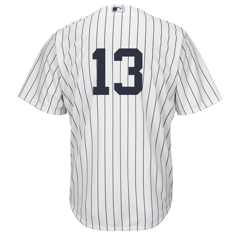 Men's New York Yankees Alex Rodriguez Replica Home Jersey - White